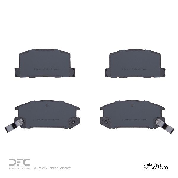2000-2005 Toyota MR2 Spyder Disc Brake Pad Set - Rear (Dynamic Friction)