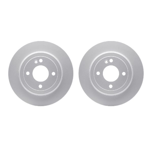 2012-2022 Hyundai Accent Disc Brake Rotor Set - Rear (Dynamic Friction)