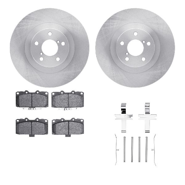 2006-2007 Subaru Impreza Disc Brake Kit - Front (Dynamic Friction)