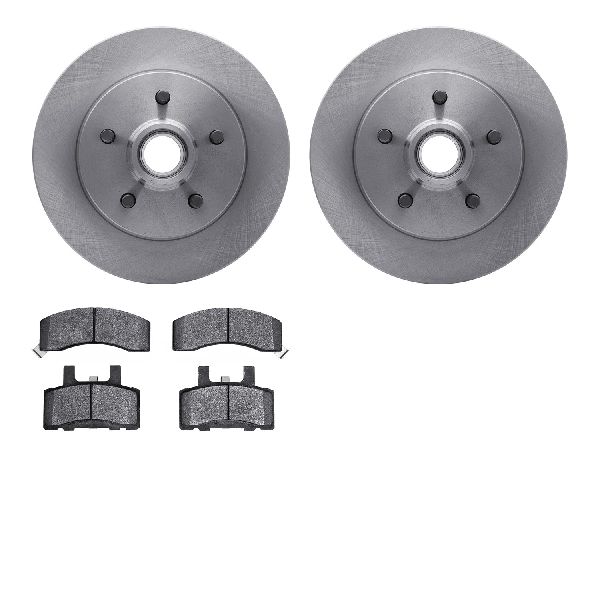 1998-2000 Chevrolet Tahoe Disc Brake Kit - Front (Dynamic Friction)