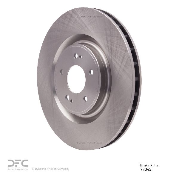 2008-2015 Mitsubishi Lancer Disc Brake Rotor - Front (Dynamic Friction)