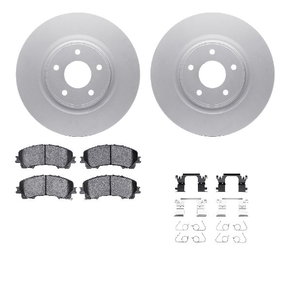 2014-2019 Nissan Rogue Disc Brake Kit - Front (Dynamic Friction)