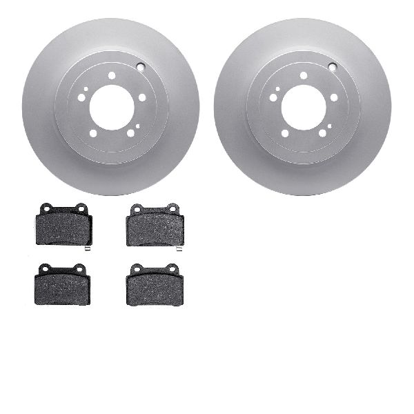 2008-2015 Mitsubishi Lancer Disc Brake Kit - Rear (Dynamic Friction)