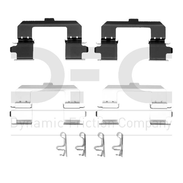 2013-2025 Mazda CX-5 Disc Brake Hardware Kit - Front (Dynamic Friction)