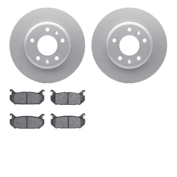 1998-2002 Mazda 626 Disc Brake Kit - Rear (Dynamic Friction)