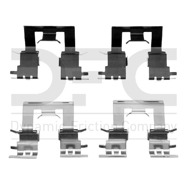 2001-2003 Toyota Highlander Disc Brake Hardware Kit - Rear (Dynamic Friction)