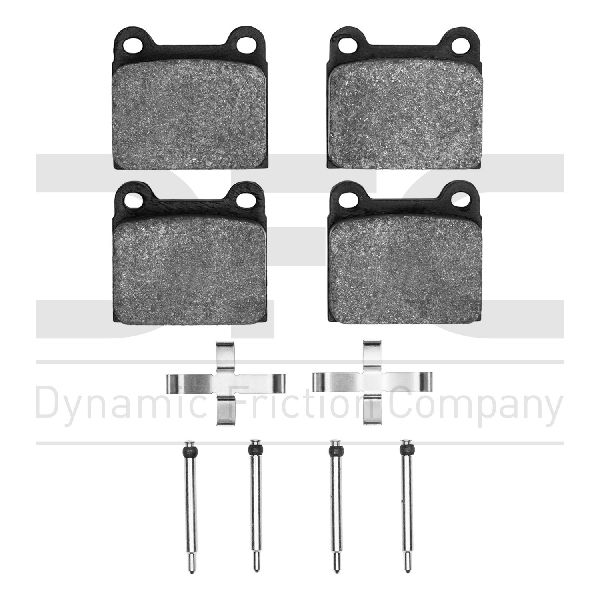 1998-2000 Volvo V70 Disc Brake Pad Set - Rear (Dynamic Friction)