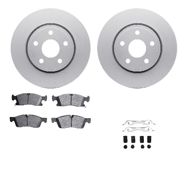 2011-2020 Dodge Durango Disc Brake Kit - Front (Dynamic Friction)