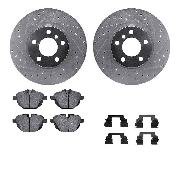 2015-2017 BMW X3 Disc Brake Kit - Rear (Dynamic Friction)