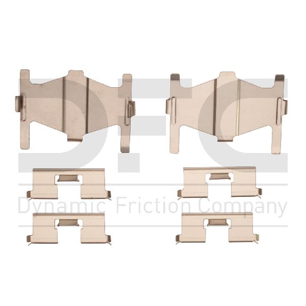 1991-2000 INFINITI G20 Disc Brake Hardware Kit - Rear (Dynamic Friction)