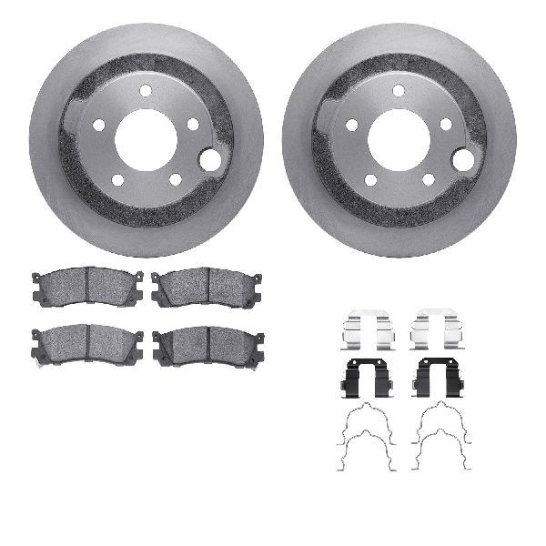 1995-2002 Mazda Millenia Disc Brake Kit - Rear (Dynamic Friction)