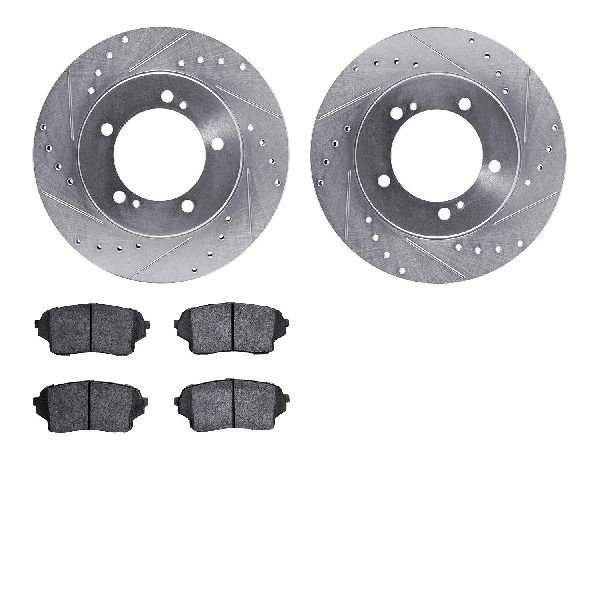 2004-2006 Suzuki XL-7 Disc Brake Kit - Front (Dynamic Friction)