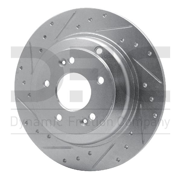 2010-2016 Hyundai Genesis Coupe Disc Brake Rotor - Rear Left (Dynamic Friction)