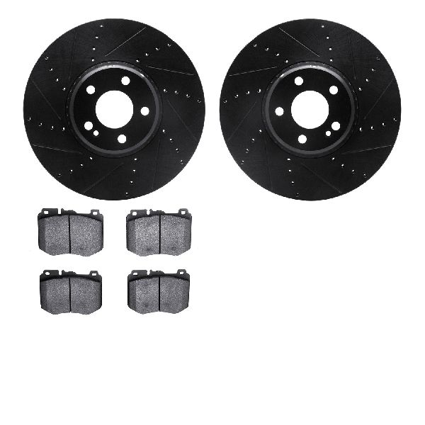 2015-2021 Mercedes-Benz C300 Disc Brake Kit - Front (Dynamic Friction)