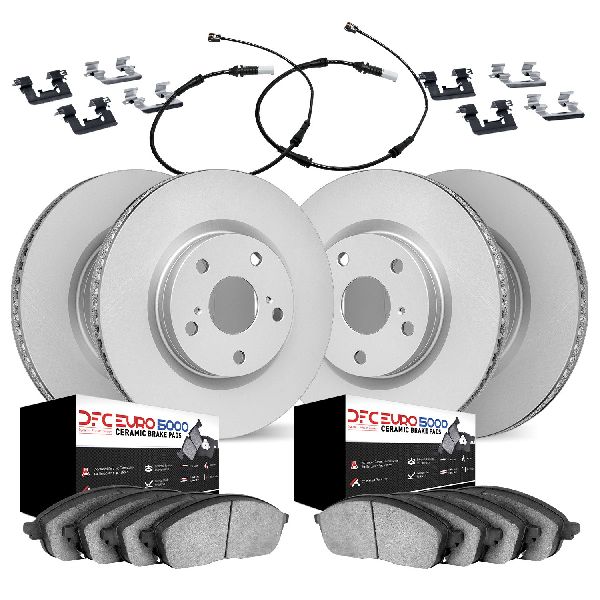 2013-2015 Audi Q5 Disc Brake Kit - Front and Rear (Dynamic Friction)