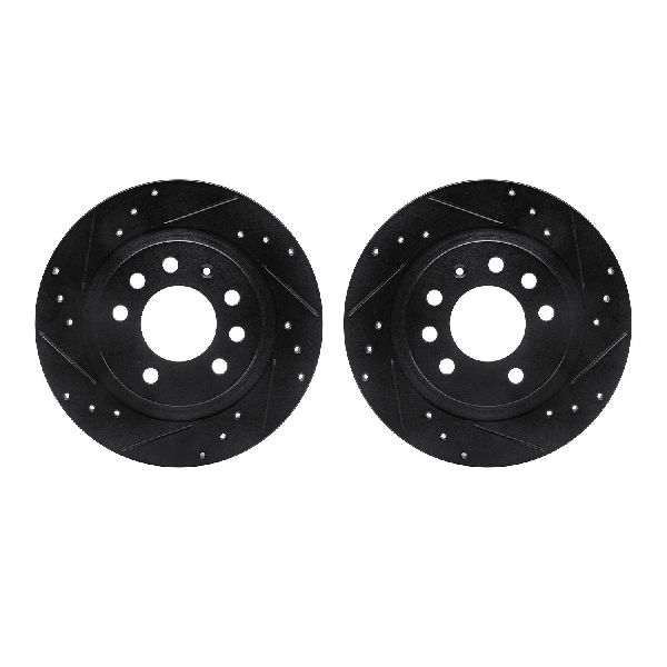 2007-2010 Saturn Sky Disc Brake Rotor Set - Rear (Dynamic Friction)