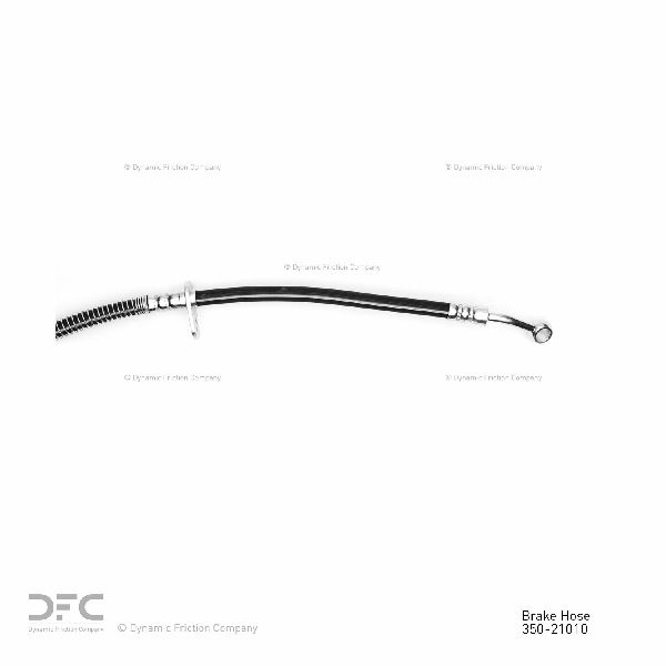 2006-2011 Kia Rio Brake Hydraulic Hose - Front Left (Dynamic Friction)