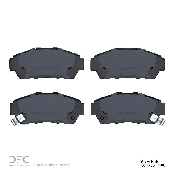 1993-1995 Honda Civic Disc Brake Pad Set - Front (Dynamic Friction)