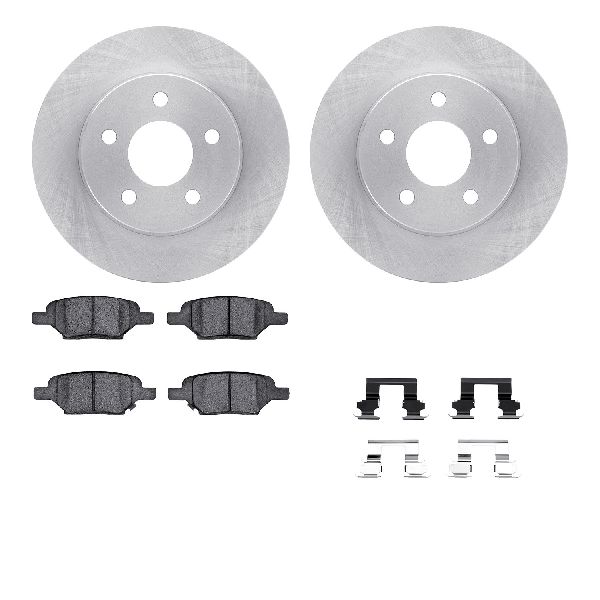 2005-2006 Pontiac Pursuit Disc Brake Kit - Rear (Dynamic Friction)