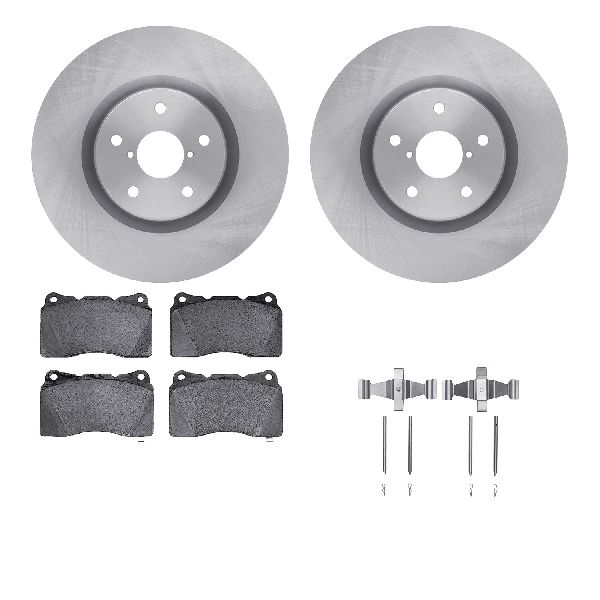 2005-2014 Subaru Impreza Disc Brake Kit - Front (Dynamic Friction)