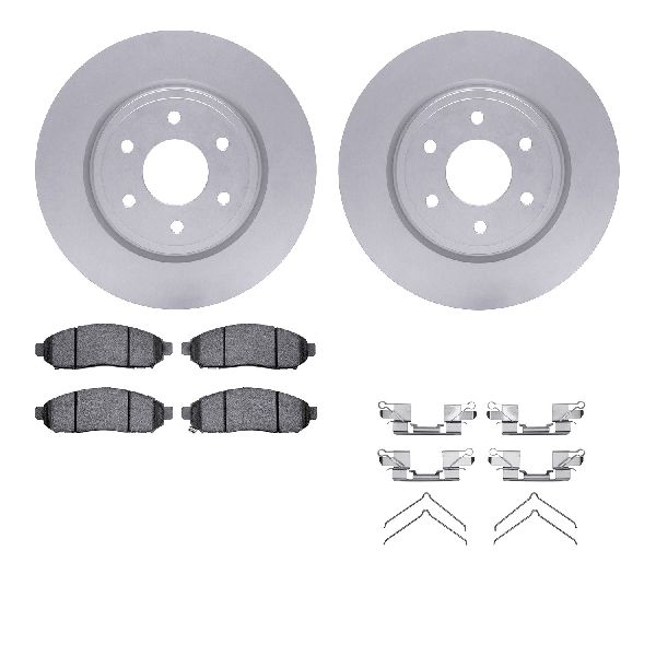 2009-2012 Suzuki Equator Disc Brake Kit - Front (Dynamic Friction)