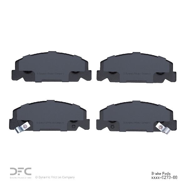 1988-2000 Honda Civic Disc Brake Pad Set - Front (Dynamic Friction)