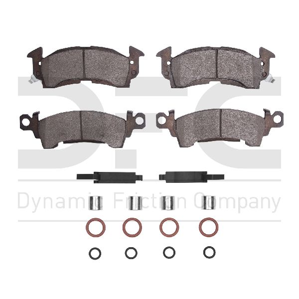 1973-1977 Buick Century Disc Brake Pad Set - Front (Dynamic Friction)