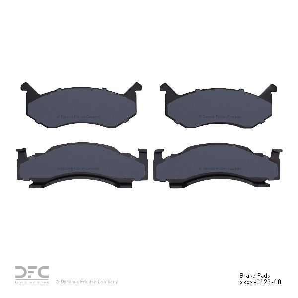 1974-1978 Chrysler Town &amp; Country Disc Brake Pad Set - Front (Dynamic Friction)