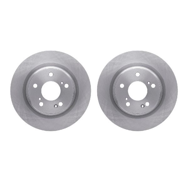 2017-2024 Honda Civic Disc Brake Rotor Set - Rear (Dynamic Friction)