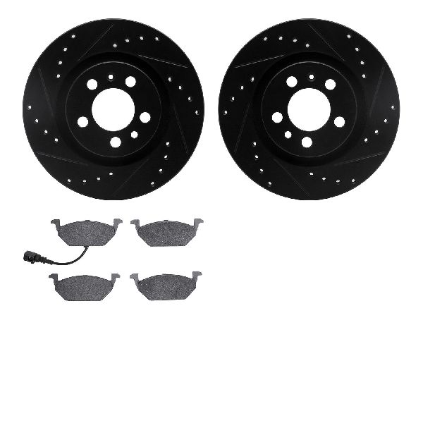 1999-2006 Volkswagen Beetle Disc Brake Kit - Front (Dynamic Friction)