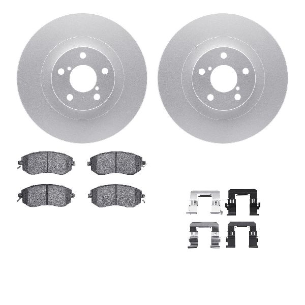 2013-2014 Subaru Legacy Disc Brake Kit - Front (Dynamic Friction)