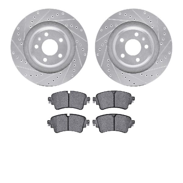 2016-2018 Audi A4 Disc Brake Kit - Rear (Dynamic Friction)