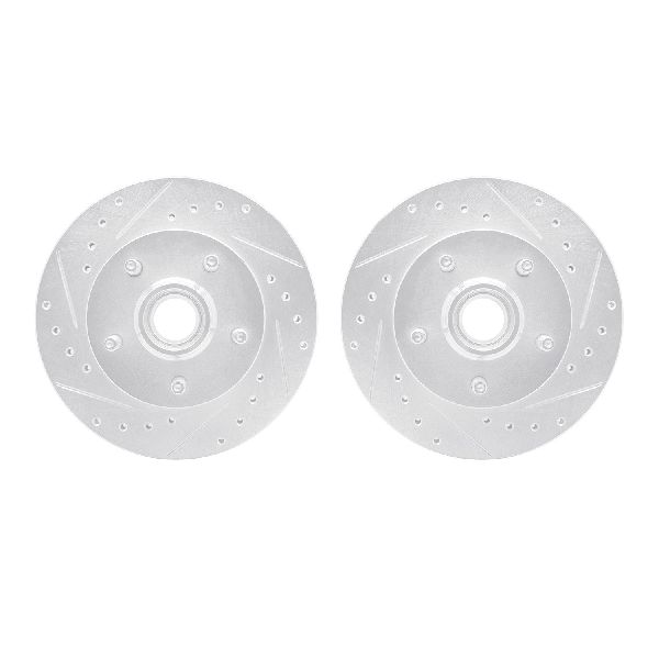 1998-2000 Mazda B2500 Disc Brake Rotor Set - Front (Dynamic Friction)