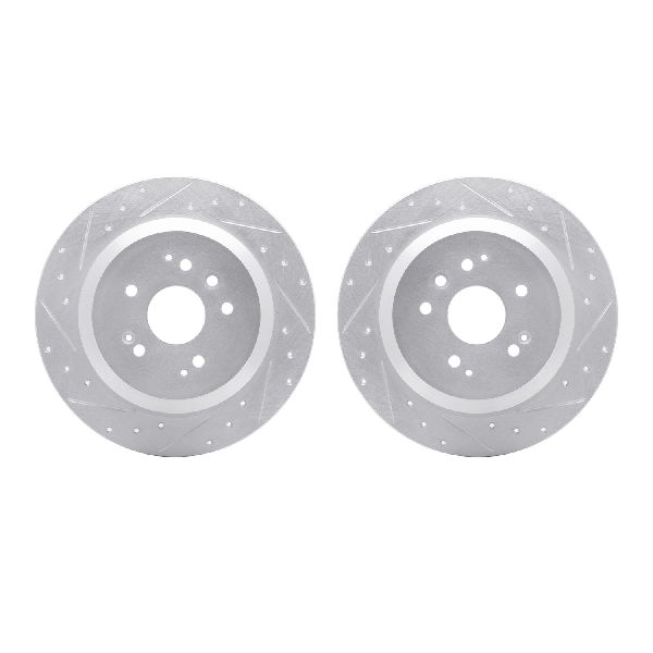 2014-2016 Acura MDX Disc Brake Rotor Set - Rear (Dynamic Friction)