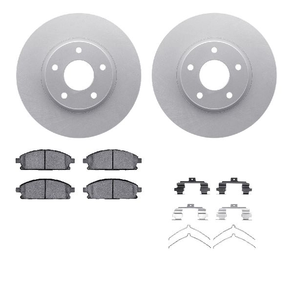 2004-2017 Nissan Quest Disc Brake Kit - Front (Dynamic Friction)