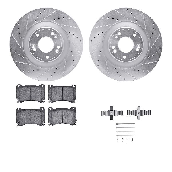 2011 Hyundai Equus Disc Brake Kit - Front (Dynamic Friction)