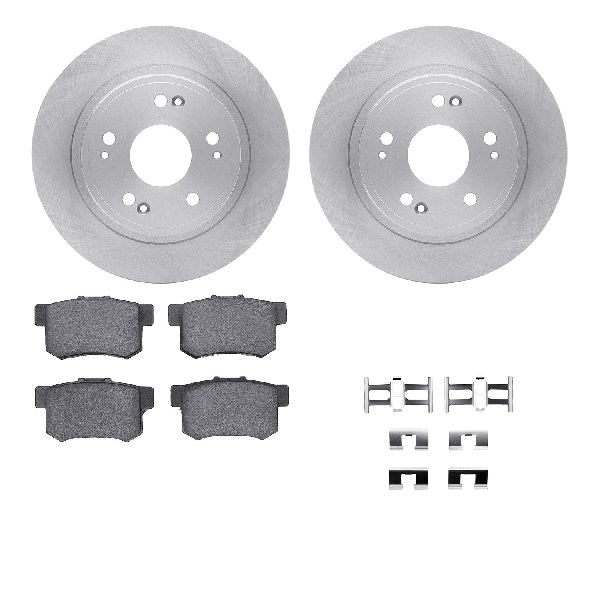 2016-2022 Acura ILX Disc Brake Kit - Rear (Dynamic Friction)
