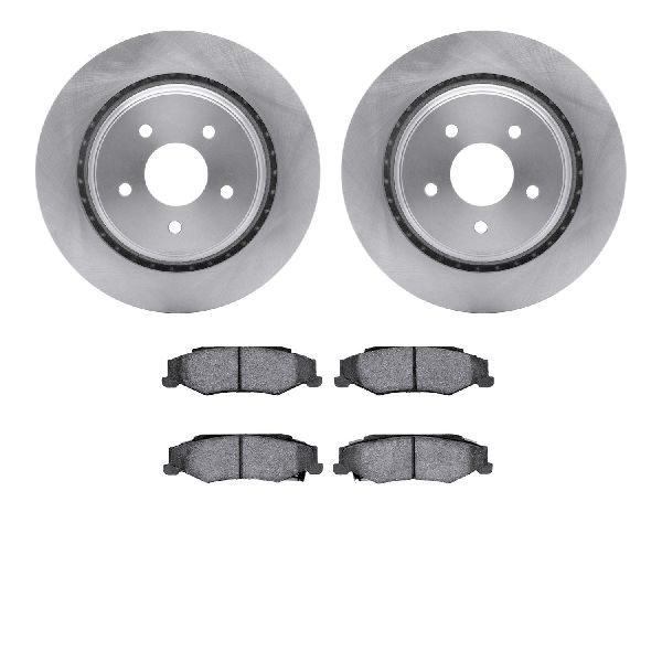 2006-2009 Cadillac XLR Disc Brake Kit - Rear (Dynamic Friction)