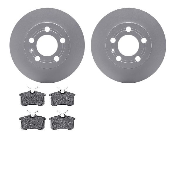 2001-2006 Audi TT Quattro Disc Brake Kit - Rear (Dynamic Friction)