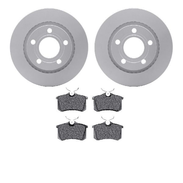2002-2004 Volkswagen Passat Disc Brake Kit - Rear (Dynamic Friction)