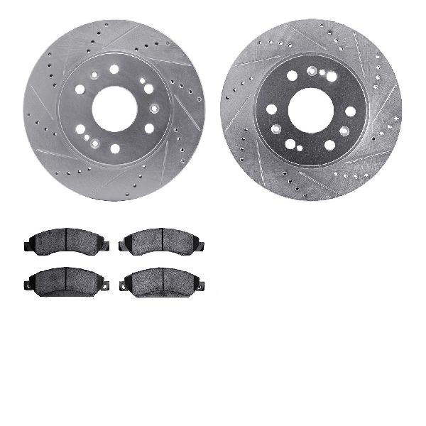 2007 Chevrolet Avalanche Disc Brake Kit - Front (Dynamic Friction)