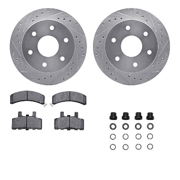 1998-2000 Chevrolet Tahoe Disc Brake Kit - Front (Dynamic Friction)
