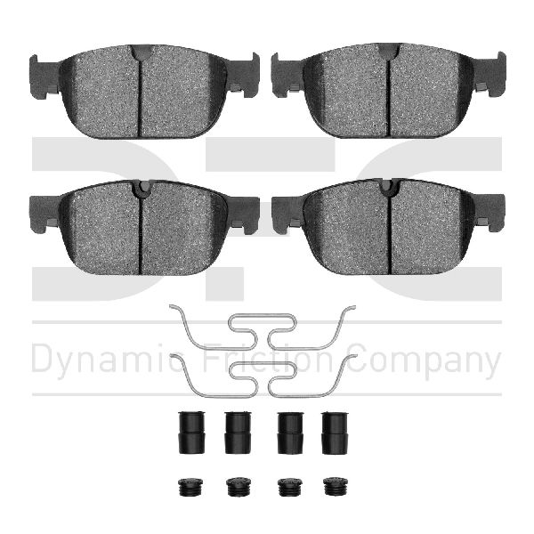 2016-2024 Volvo XC90 Disc Brake Pad Set - Front (Dynamic Friction)