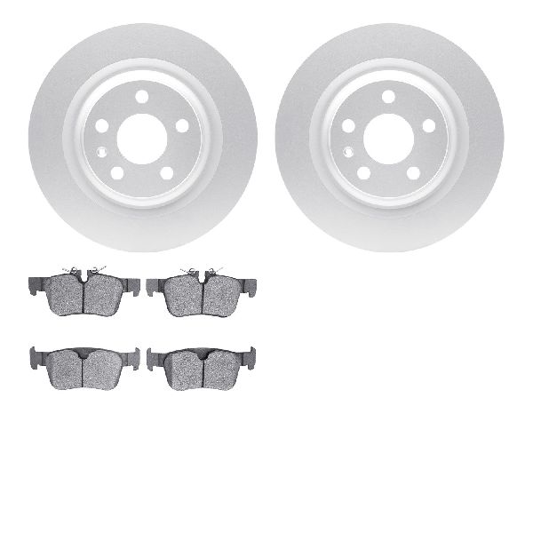 2018-2020 Volvo XC60 Disc Brake Kit - Rear (Dynamic Friction)