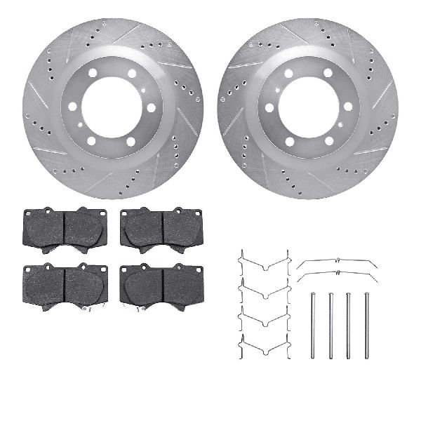 2010-2024 Toyota 4Runner Disc Brake Kit - Front (Dynamic Friction)