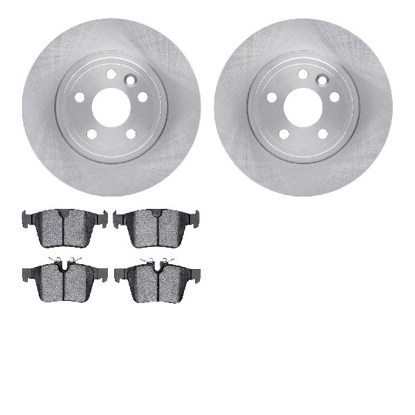 2018-2020 Jaguar E-Pace Disc Brake Kit - Rear (Dynamic Friction)