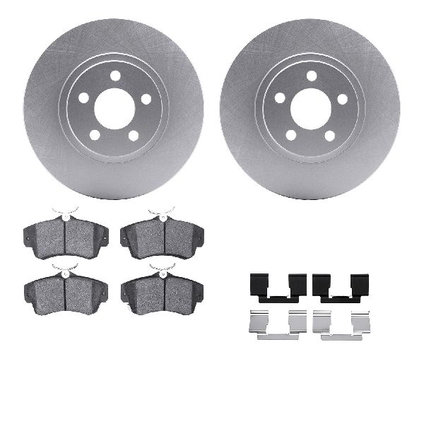 2001-2010 Chrysler PT Cruiser Disc Brake Kit - Front (Dynamic Friction)
