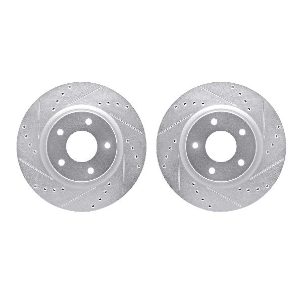 2014-2017 Nissan LEAF Disc Brake Rotor Set - Front (Dynamic Friction)