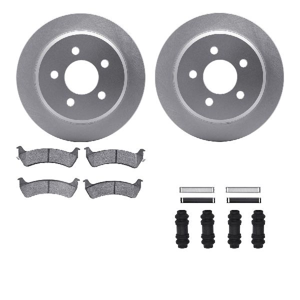 1993 Jeep Grand Wagoneer Disc Brake Kit - Rear (Dynamic Friction)