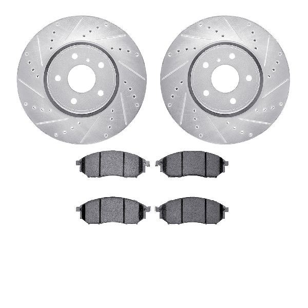 2014 INFINITI QX70 Disc Brake Kit - Front (Dynamic Friction)